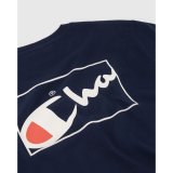 Kortrmet T-shirt til Mnd Champion CHAMPION SS TEE 220775 NNY Marinebl #3