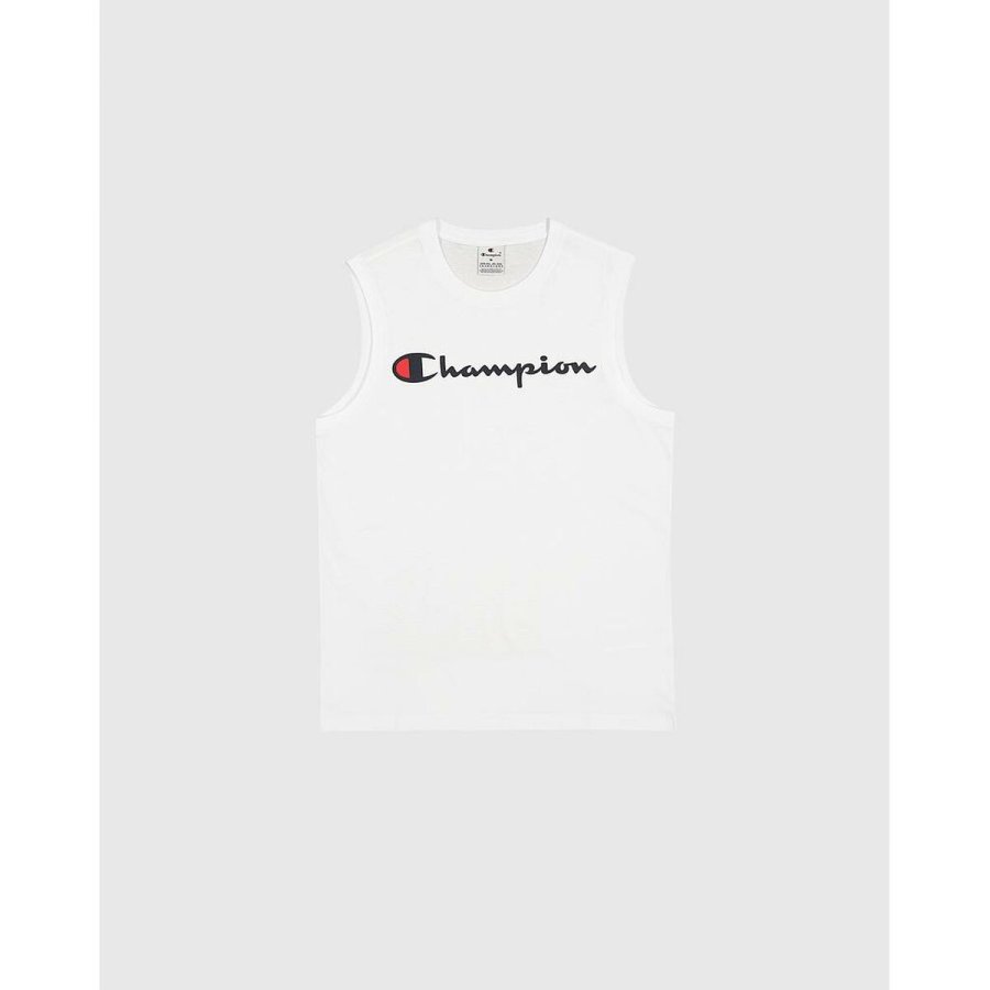 T-shirt til M�nd uden �rmer Champion CHAMPION TANK 220778 Hvid #2