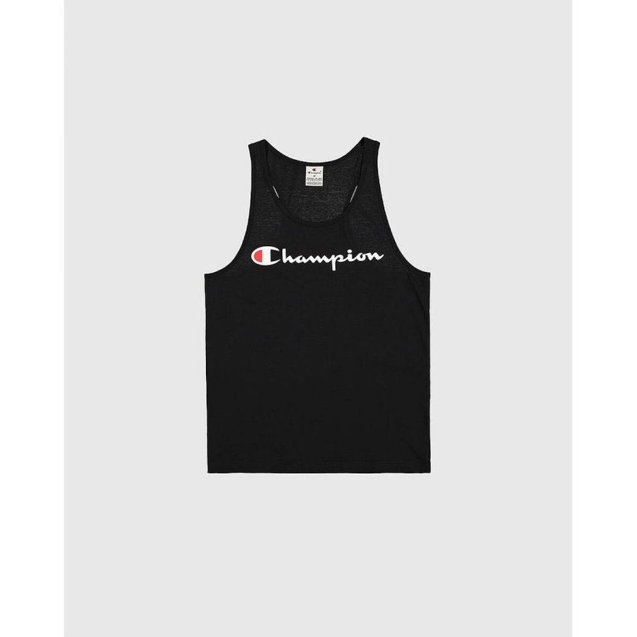 T-shirt til M�nd uden �rmer Champion CHAMPION TANK 220780 NBK Sort #2