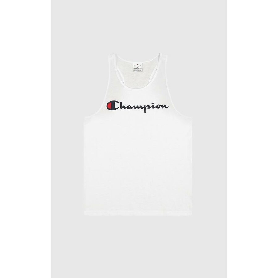 T-shirt til M�nd uden �rmer Champion CHAMPION TANK 220780 Hvid #2