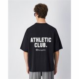 Kortrmet T-shirt til Mnd Champion SS Sort #3