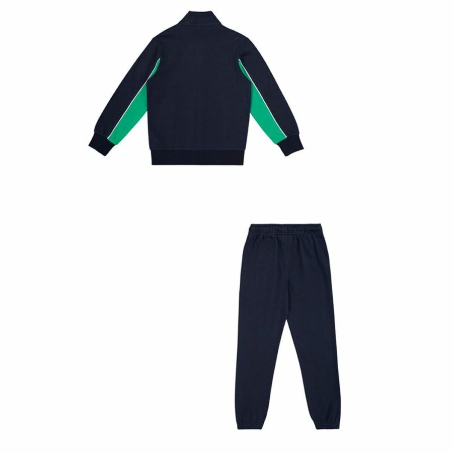 Trningsdragt til brn Champion Full Zip Suit Mrkebl Marinebl #2