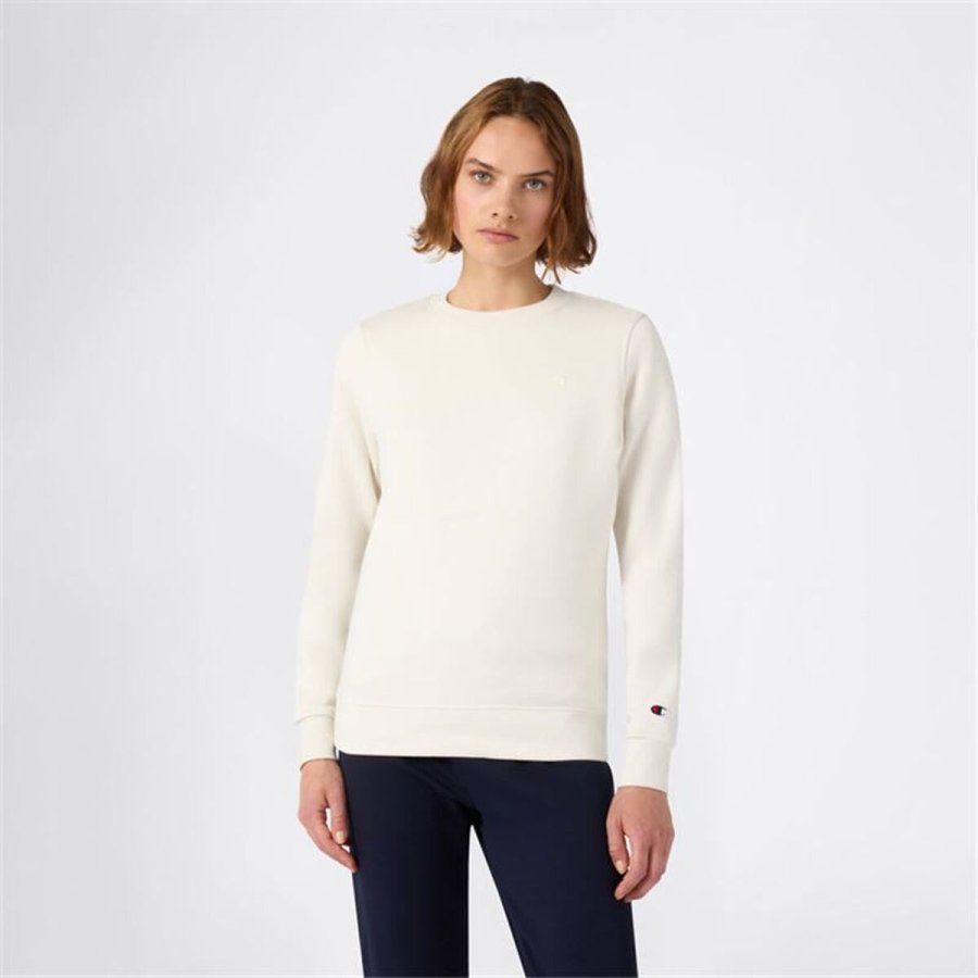 Sweaters uden H�tte til Kvinder Champion Icons Tonal Hvid #2