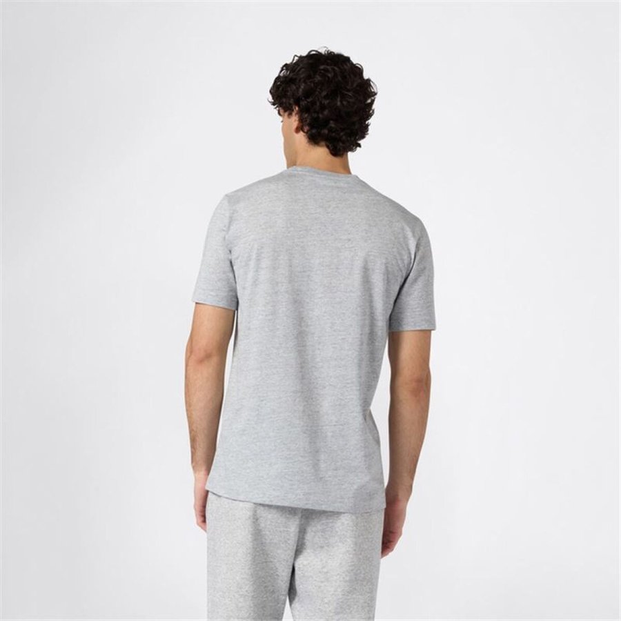 Kort�rmet T-shirt til M�nd Champion Graphic Shop Lysegr� #3