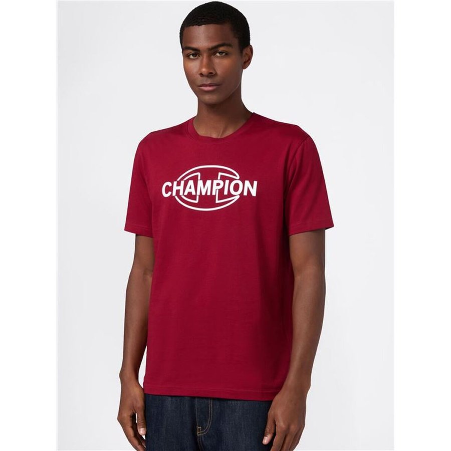 Kort�rmet T-shirt til M�nd Champion Graphic Shop M�rker�d #2