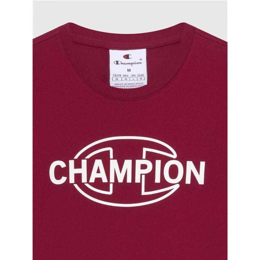 Kort�rmet T-shirt til M�nd Champion Graphic Shop M�rker�d #4