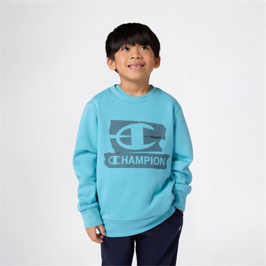 Sweaters uden H�tte til B�rn Champion Graphic Shop Bl� Vand #2