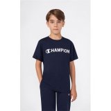 B�rne Kort�rmet T-shirt Champion Graphic Shop Marinebl� #2