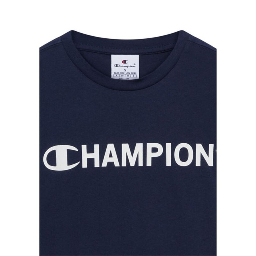 B�rne Kort�rmet T-shirt Champion Graphic Shop Marinebl� #4