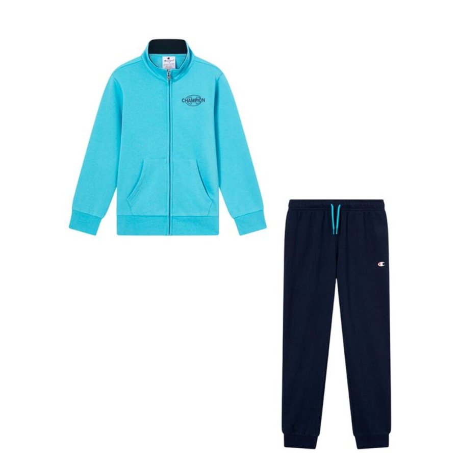 Tr�ningsdragt til b�rn Champion Bl� Celestial #1