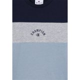 B�rne Kort�rmet T-shirt Champion Icons Plus Bl� Himmelbl� #4