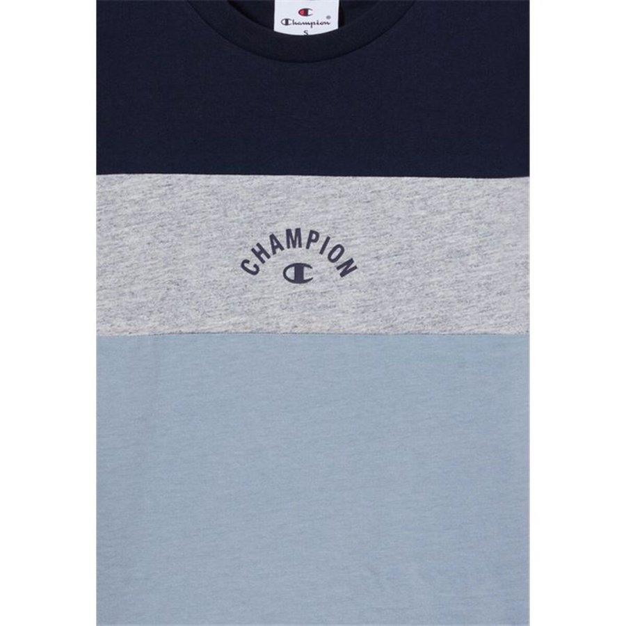 B�rne Kort�rmet T-shirt Champion Icons Plus Bl� Himmelbl� #4