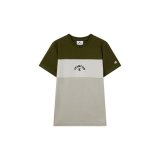 B�rne Kort�rmet T-shirt Champion Icons Plus Oliven #1