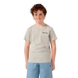 B�rne Kort�rmet T-shirt Champion Icons Contrast Beige #2