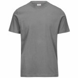 Kort�rmet T-shirt til M�nd Kappa Cafers Slim M�rkegr� #1
