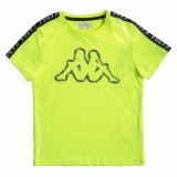 B�rne Kort�rmet T-shirt Kappa Skappa K Limegr�n #1