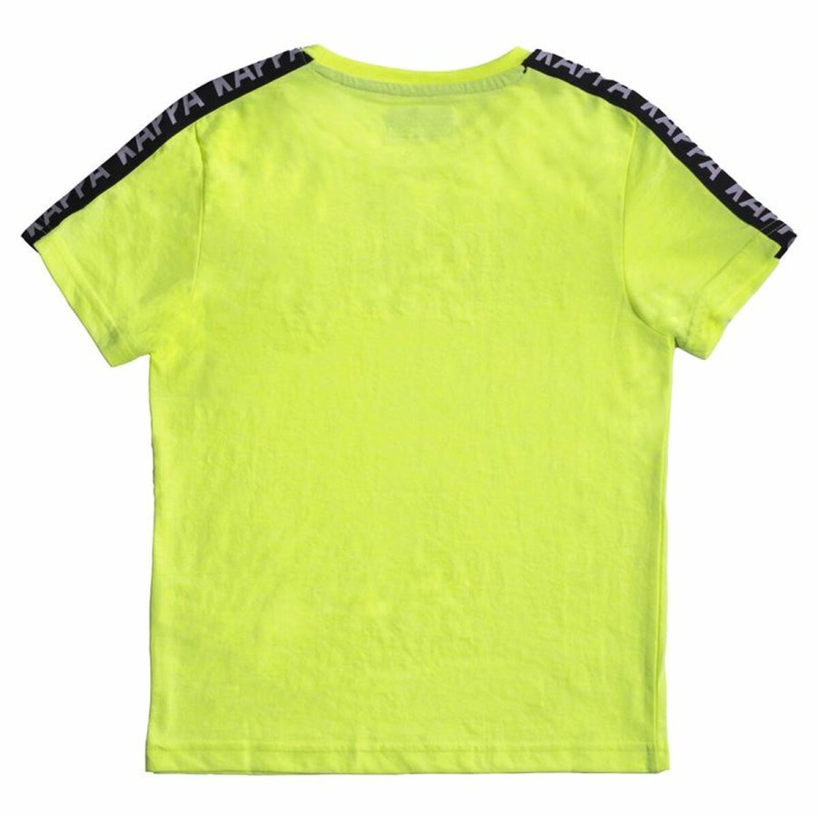 B�rne Kort�rmet T-shirt Kappa Skappa K Limegr�n #2