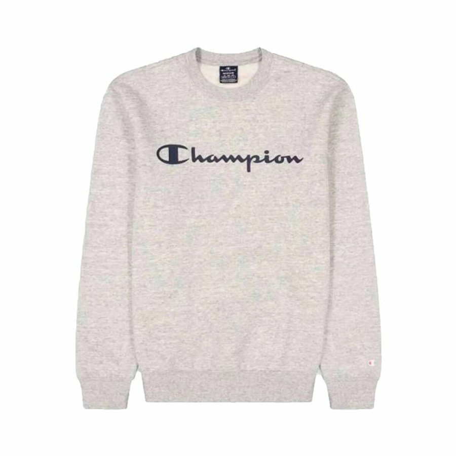 Httetrje til Mnd Champion Crewneck Hvid Gr #1