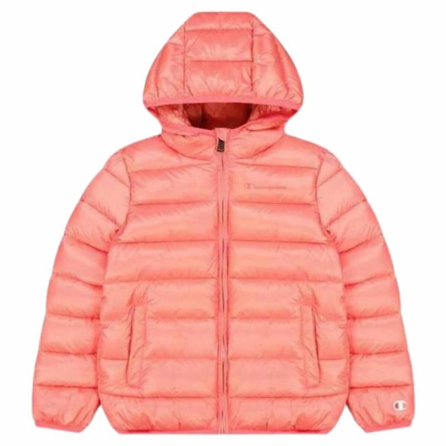 Sportsjakke til brn Champion Hvid Mrk pink #1