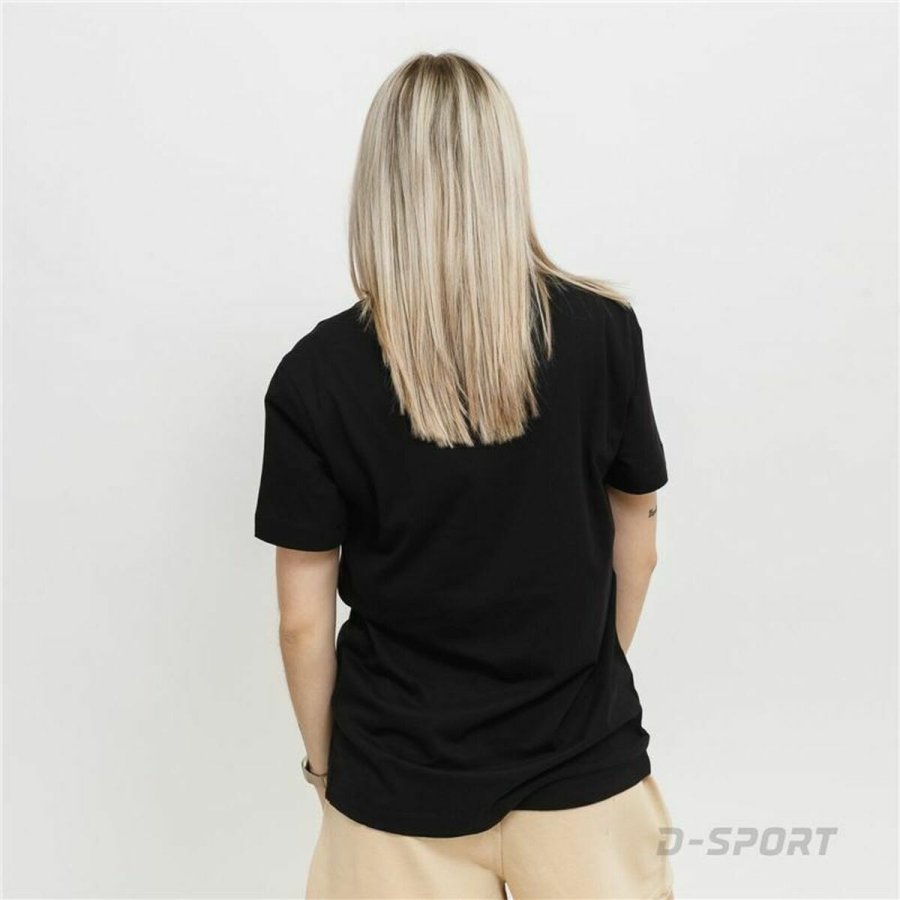 Kortrmet T-shirt til Kvinder Champion Crewneck  Sort #6