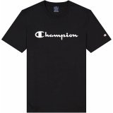 Kortrmet T-shirt til Mnd Champion Crewneck Sort #6