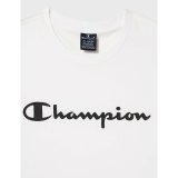 Kortrmet T-shirt til Mnd Champion Crewneck Hvid #6