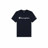 Kortrmet T-shirt til Mnd Champion Crewneck Bl #1