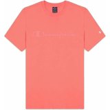 Kortrmet T-shirt til Mnd Champion Crewneck Pink #3