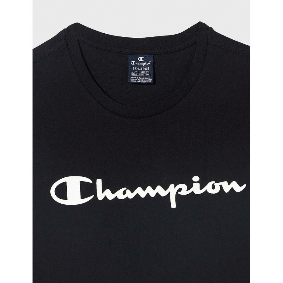 T-shirt til Mnd uden rmer Champion Crewneck Sort #6