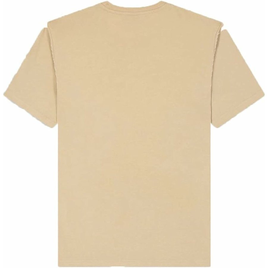 Kortrmet T-shirt til Mnd Champion Crewneck Beige #3