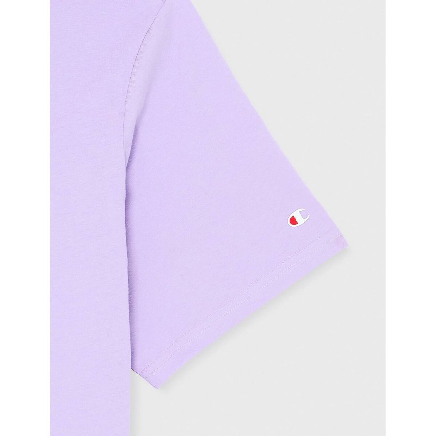 Kortrmet T-shirt til Mnd Champion Crewneck Syren #5