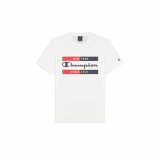 Kort�rmet T-shirt til M�nd Champion Crewneck Hvid #1