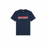 Kortrmet T-shirt til Mnd Champion Crewneck Bl #1