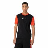 Kortrmet T-shirt til Mnd Champion Crewneck Sort #4