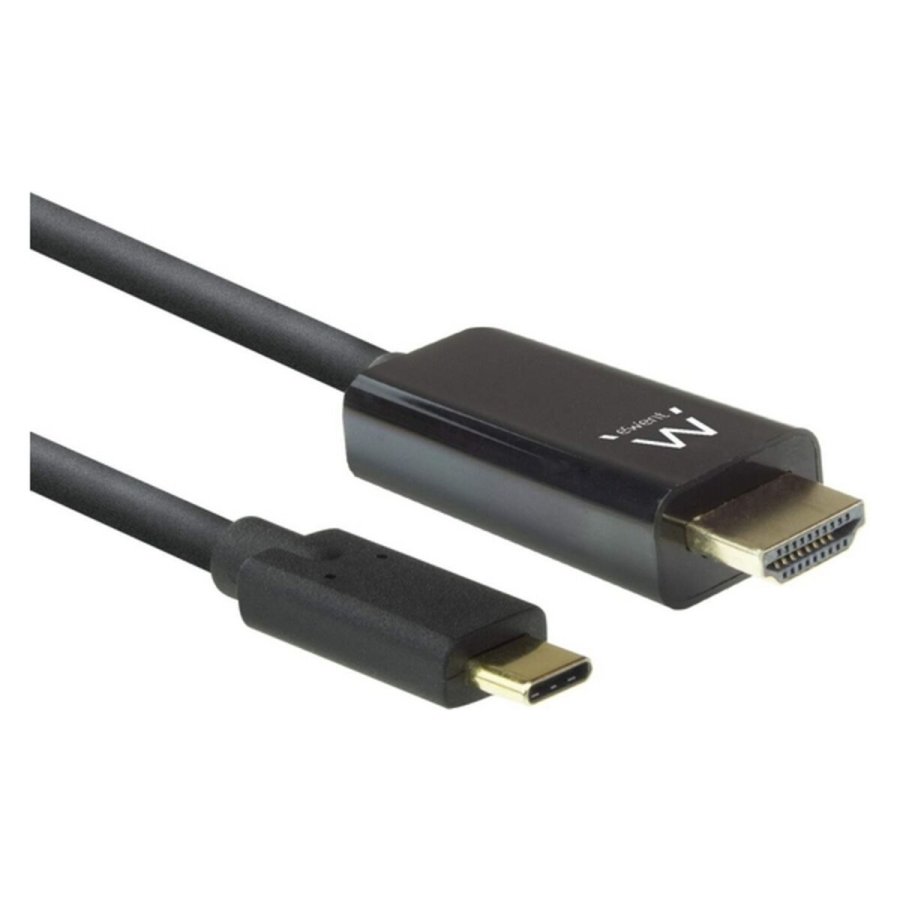 USB-C til HDMI-adapter Ewent EW9824 Sort 2 m #1