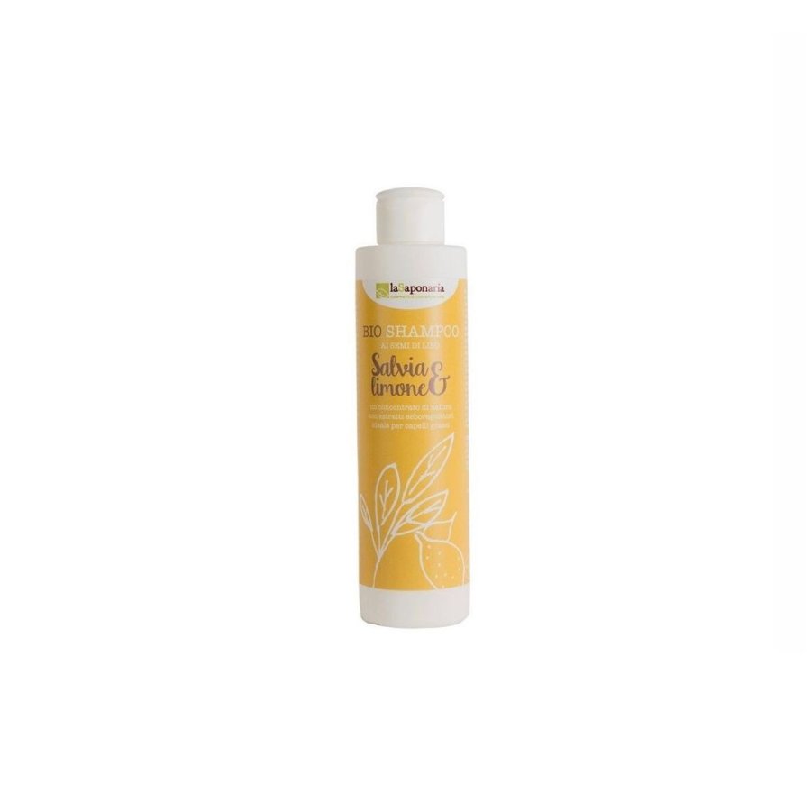 Shampoo La Saponaria Bio 200 ml Citron Salvie #1