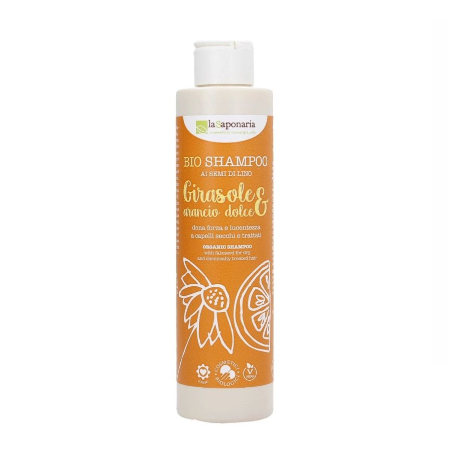 Shampoo La Saponaria Bio 200 ml Orange Solsikke #1