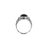 Ring til kvinder Albert M. WSOX00460.BO-22 Slvfarvet Sort 22 #2