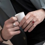 Ring til kvinder Albert M. WSOX00460.RCA-24 Slvfarvet 24 #4