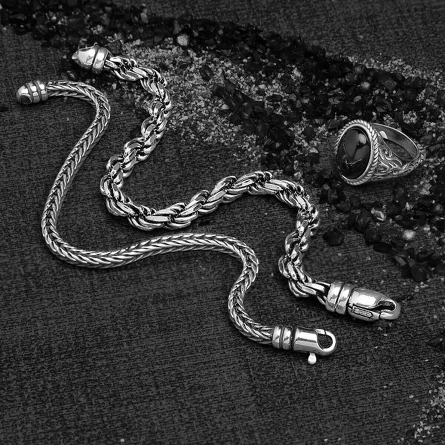 Armbnd til mnd Albert M. WSOX00443.S 19 cm #4