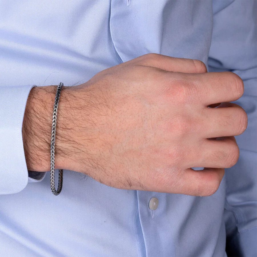 Halsk�de til kvinder Albert M. WSOX00207.S-19CM S�lvfarvet #3