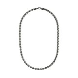 Halskde til mnd Albert M. WSOX00542.S-60 Slvfarvet #2