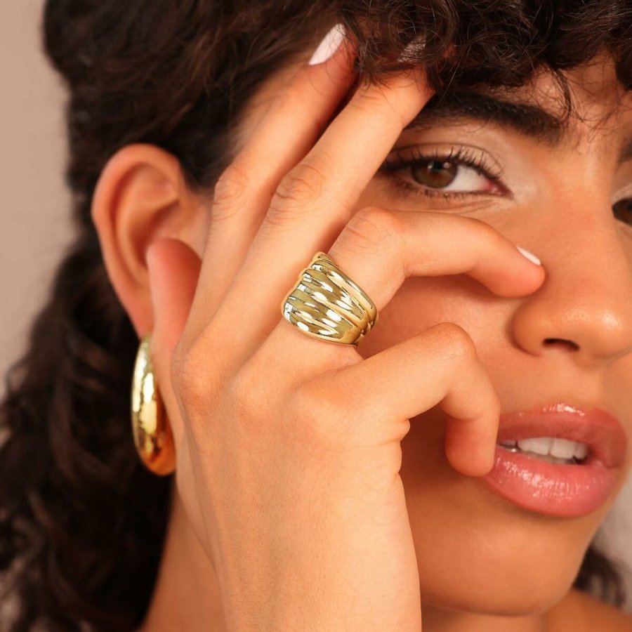 Ring til kvinder Etrusca WSET00834.YG-16 #3