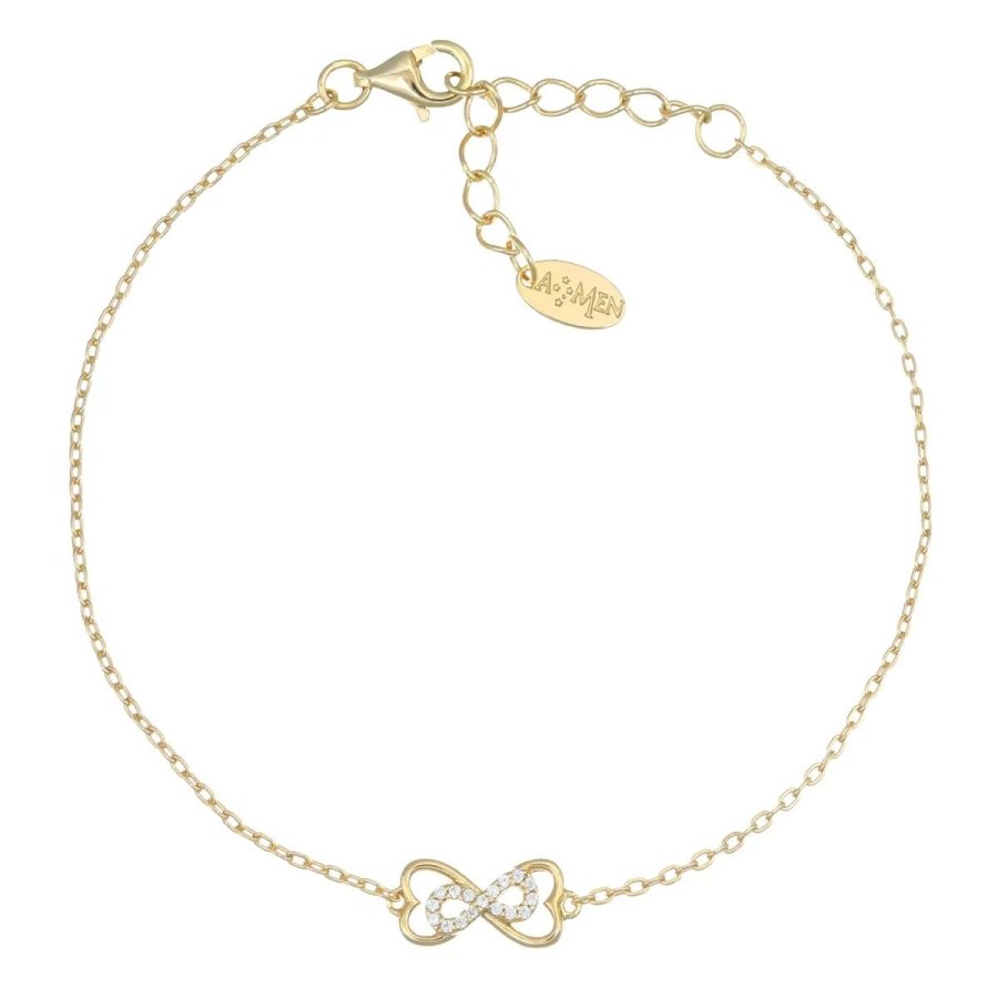 Armbnd til kvinder Amen BRICGBZ Gylden #1