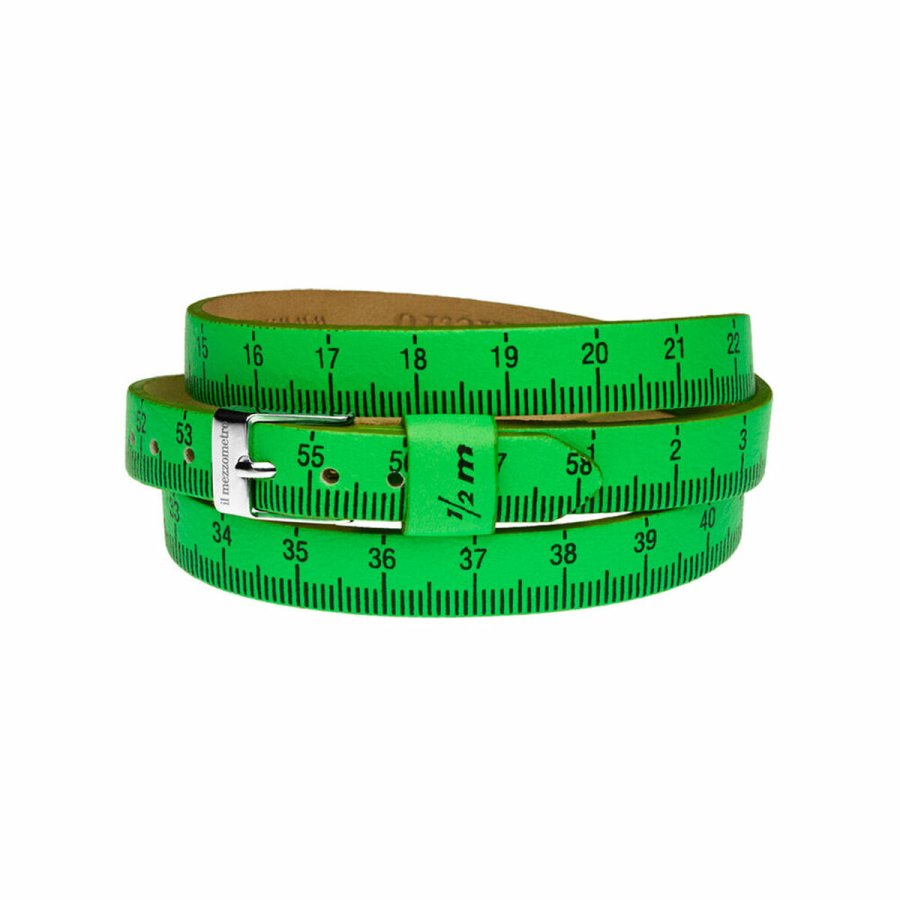 Armbnd til kvinder il mezzometro FLUO - LEATHER BRACELET #1