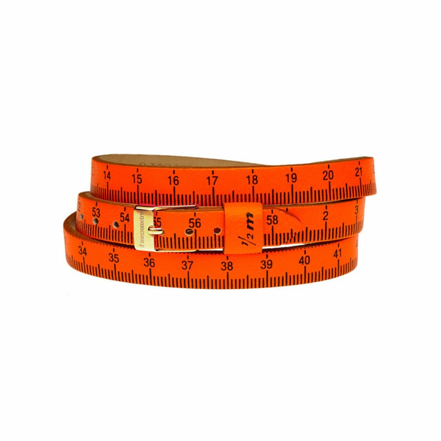 Armbnd til kvinder il mezzometro FLUO - BRACCIALE IN PELLE/LEATHER BRACELET #1