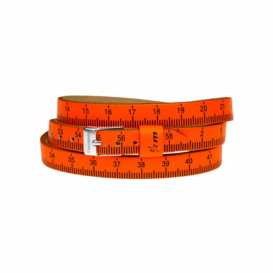 Armbnd til kvinder il mezzometro FLUO - BRACCIALE IN PELLE/LEATHER BRACELET #1