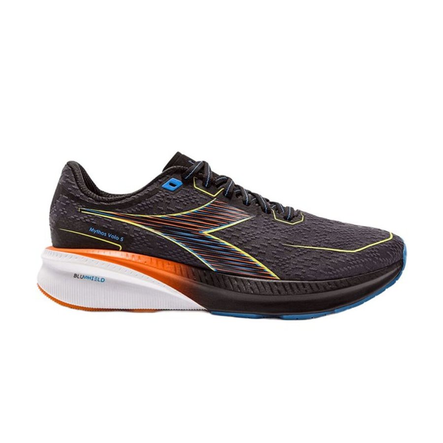 L�besko til voksne Diadora Mythos Blushield Volo 5 Sort #1