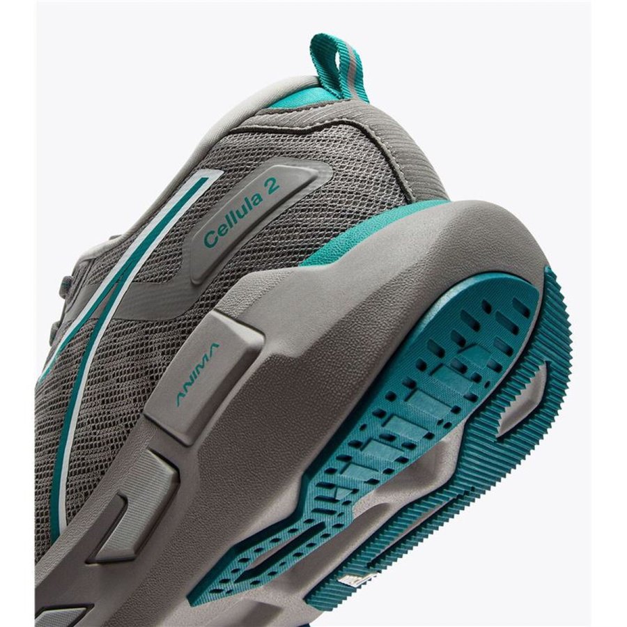 L�besko til voksne Diadora Cellula 2 M�rkegr� #4