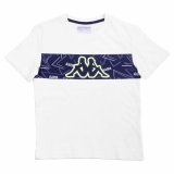 Brne Kortrmet T-shirt Kappa Skoto K Hvid #2